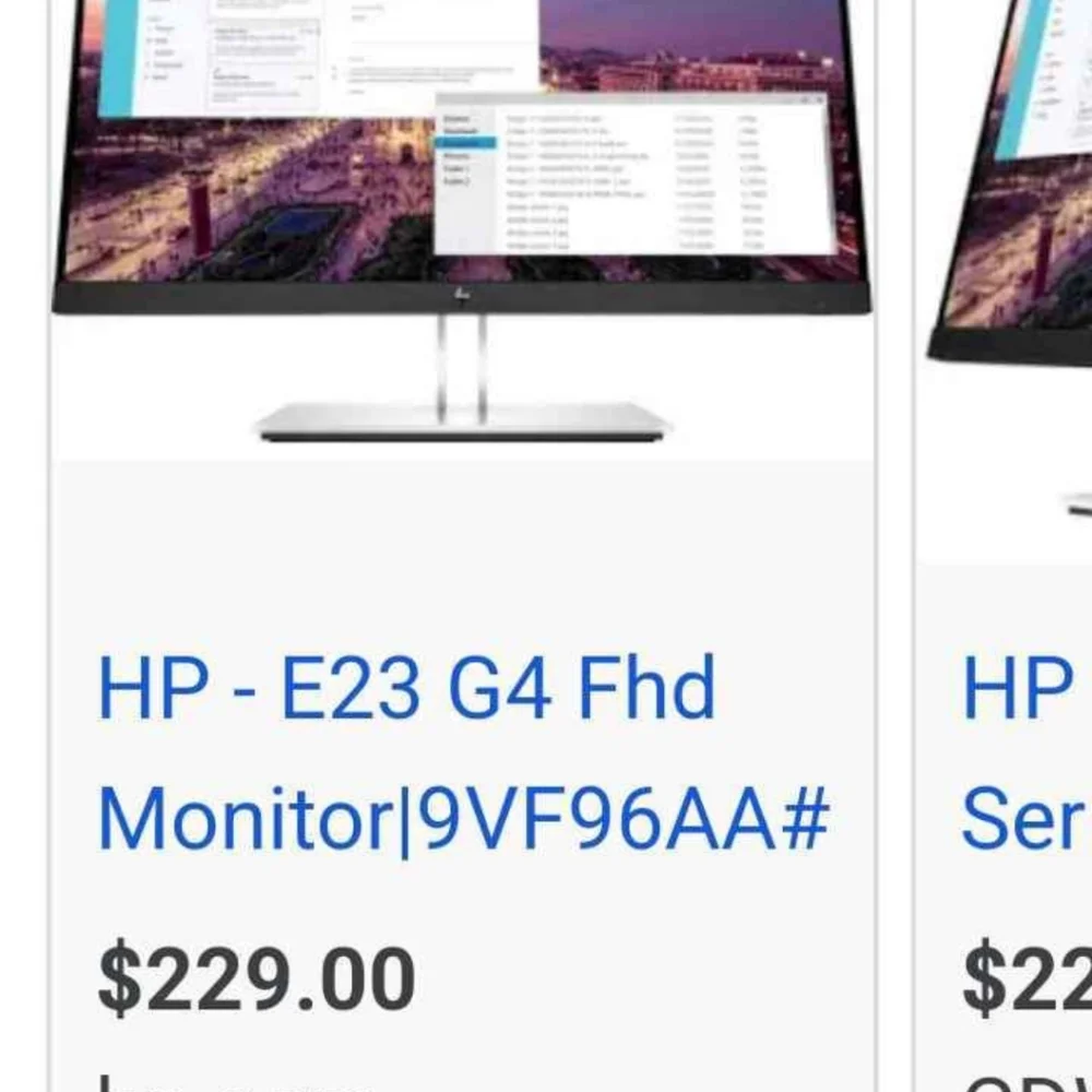 Hp g23 G4 Fhd Monitor With Stand